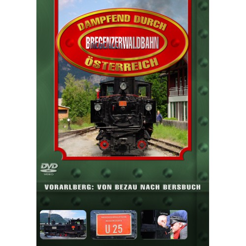 V - Bregenzerwaldbahn DVD ca. 78 Minuten V - Bregenzerwaldbahn DVD ca. 78 Minuten